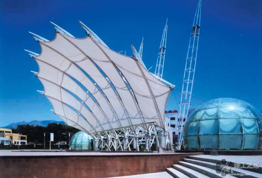 肥城车棚膜结构网架